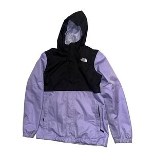The North Face Youth Junior Black Purple 3 in 1 Dakota triclimate coat L (14-16)